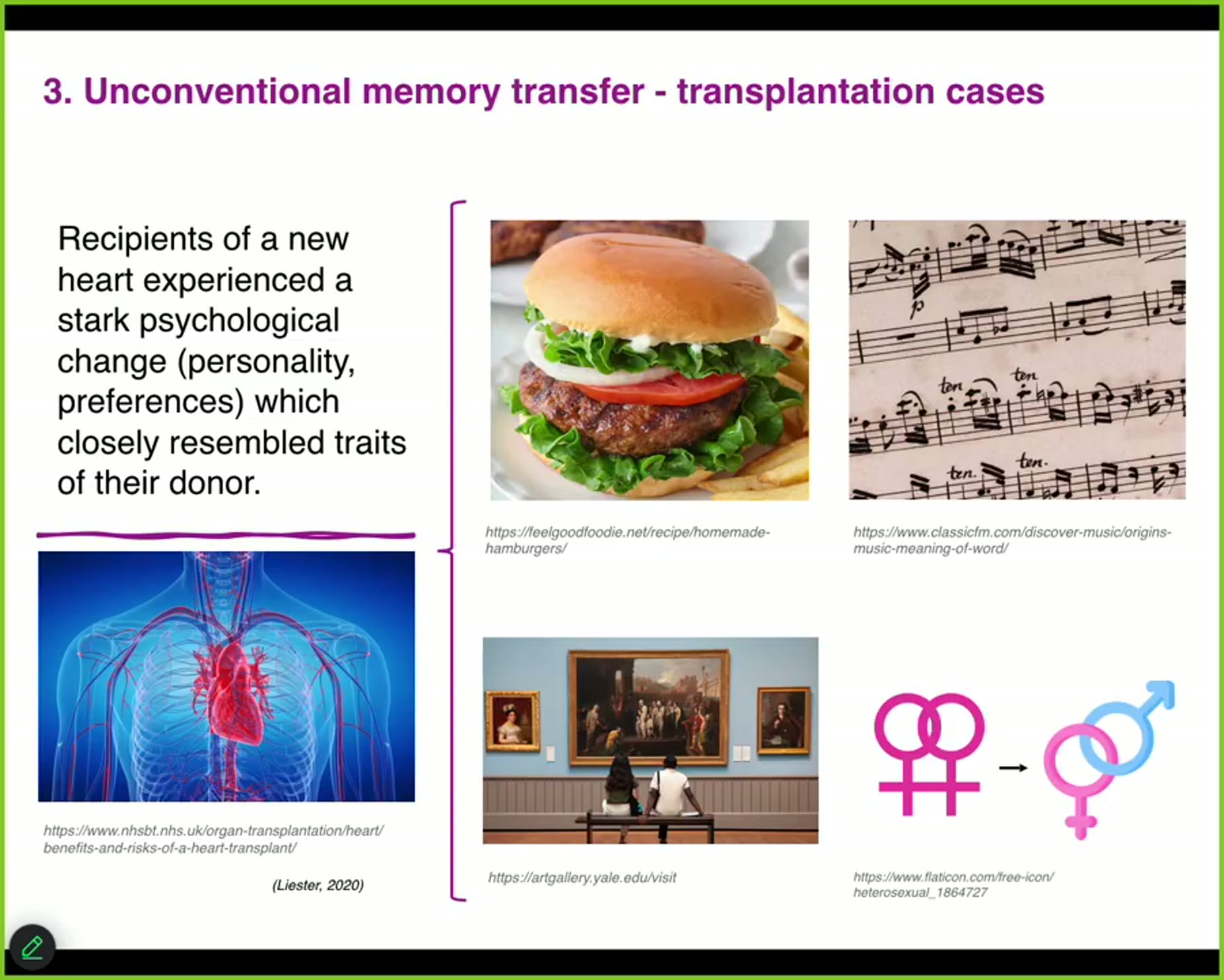 Cited evidence (PUBLISHED) [34:40]: citing Liester 2020, heart transplant recipients showed unexpected changes in food p