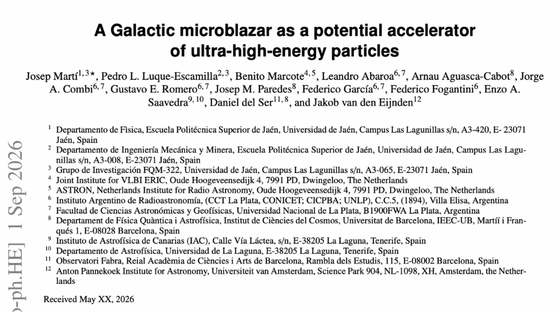 First-ever persistent galactic microblazar confirmed and named IRS 18293-0941, located about 12,000 light years away in 
