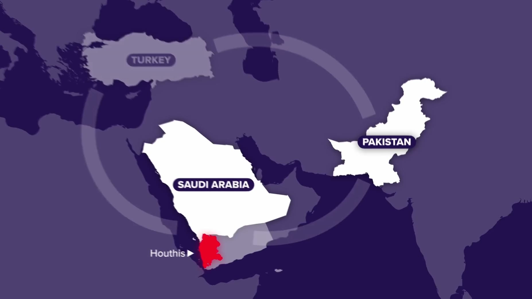 Turkey and Pakistan announced they would deploy troops to Saudi Arabia under the Mecca Alliance as "deterrence measures"